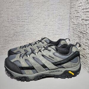 Merrell Moab 2 J06031W Mens Size US 13W Trail Gray/Black Waterproof Hiking Shoes